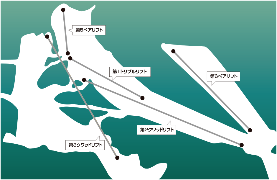 リフト運行状況マップ