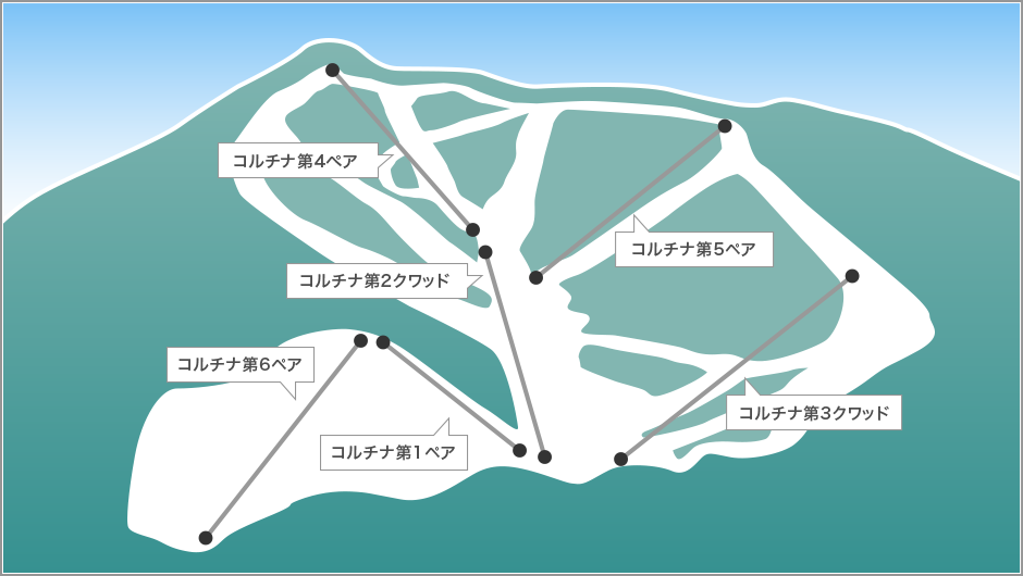 リフト運行状況マップ