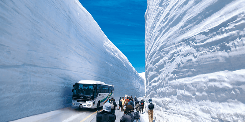 立山黒部アルペンルート雪の大谷 Tateyama Kurobe Alpine Route & SNOW WALL