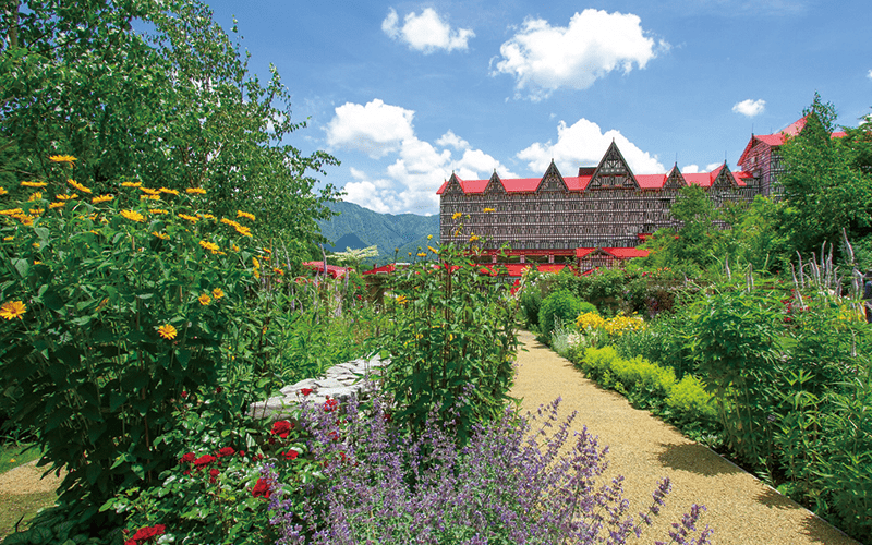 英国式の庭園 English Garden