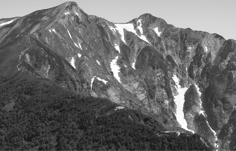 鹿島槍ヶ岳（2889m）